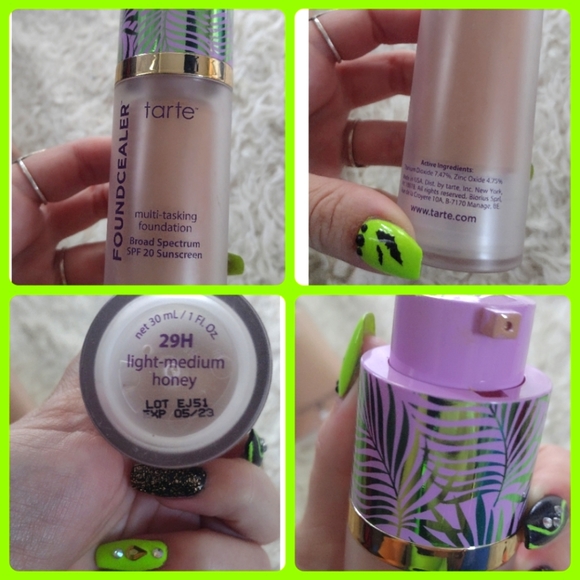 Tarte foundcealer 29H light medium honey
